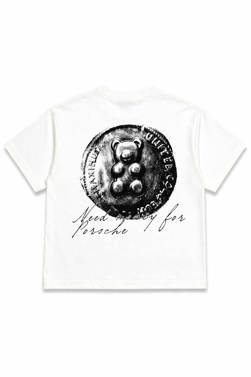 Camiseta money for porsche clara