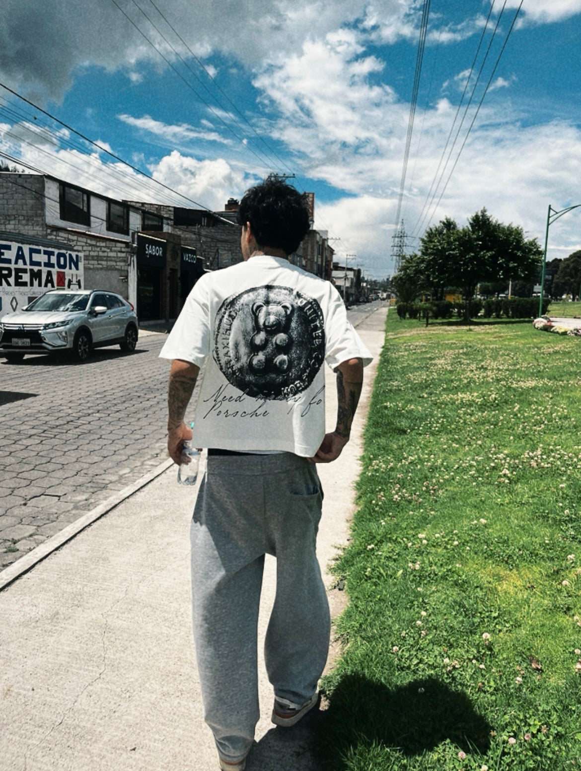 Camiseta money for porsche clara